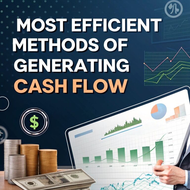 Most Efficient Methods of Generating Cash Flow