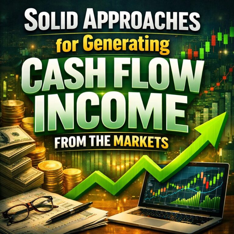 Solid Approaches for Generating Cash Flow Income from the Markets